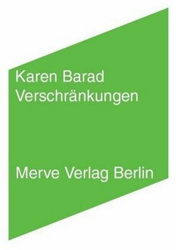 Buchcover Karen Barad Verschränkungen