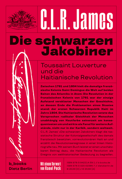 Buchcover C.L.R James: Die schwarzen Jakobiner